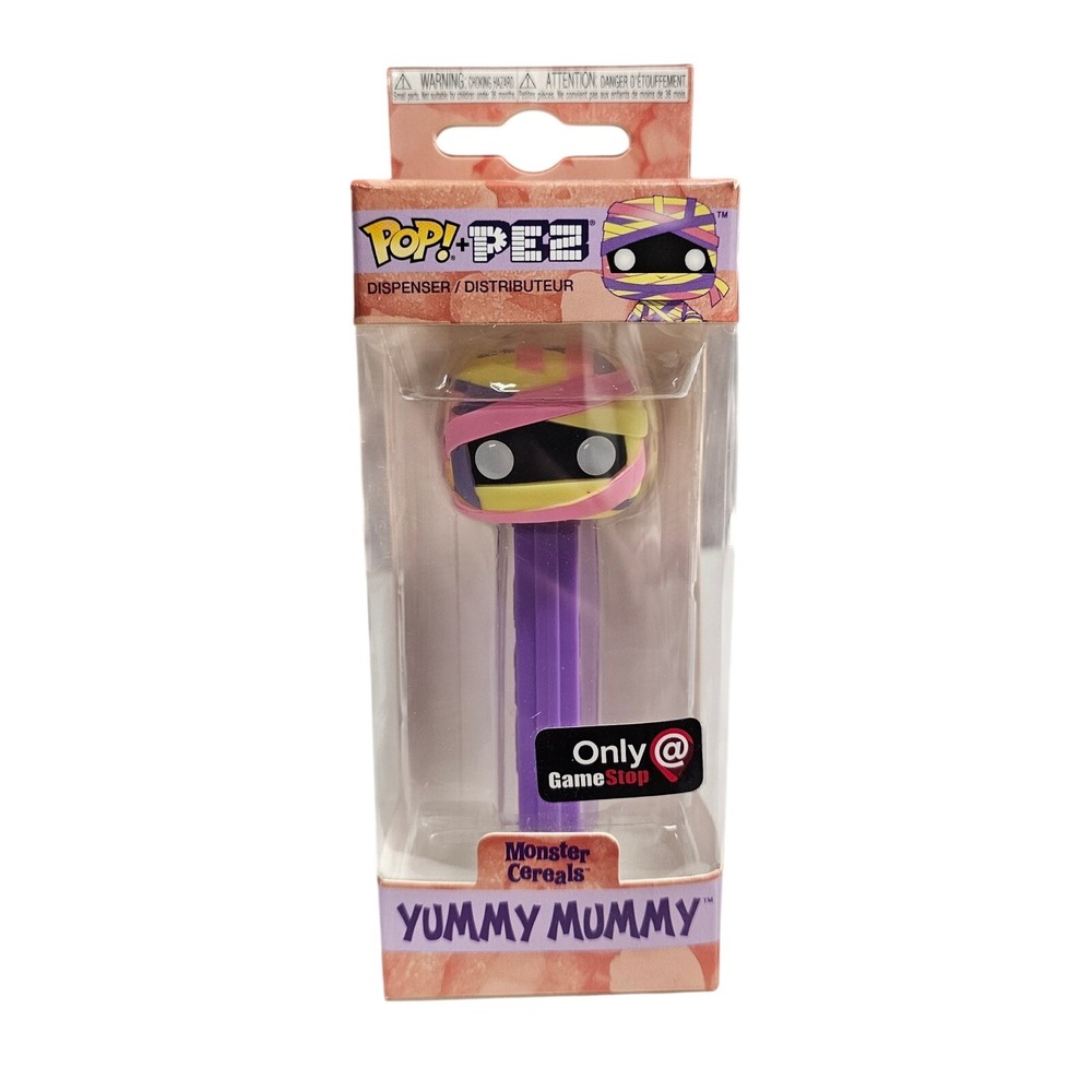 Funko Pop PEZ Yummy Mummy Monster Cereals GameStop Exclusive New in Box